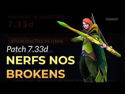 Mudanças do Patc 7.33d, nerfs gerais - Dota 2