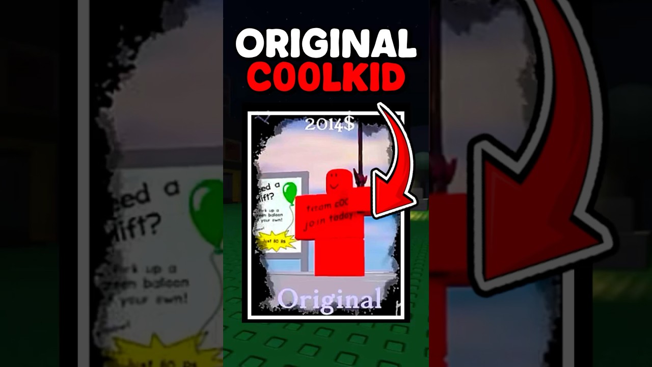 ORIGINAL C00LKID CONCEPT😱 #forsaken #bitebynight #roblox #memes #c00lkidd 