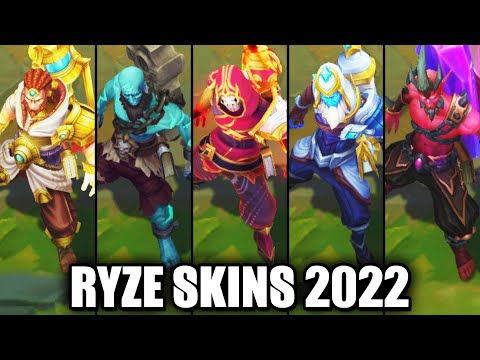 ALL RYZE SKINS 2022 | League of Legends