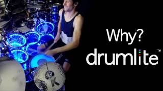 Video thumbnail for Why DrumLite? - Light Up Your Drums! by COOP3RDRUMM3R