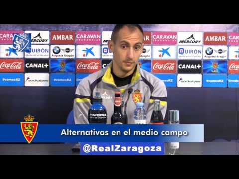 Natxo Insa en rueda de prensa - 26/2/2015
