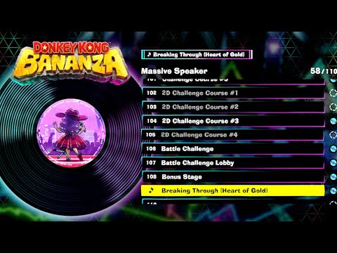 Donkey Kong Bananza - Breaking Through (Heart of Gold) OST | 100% Ending Song