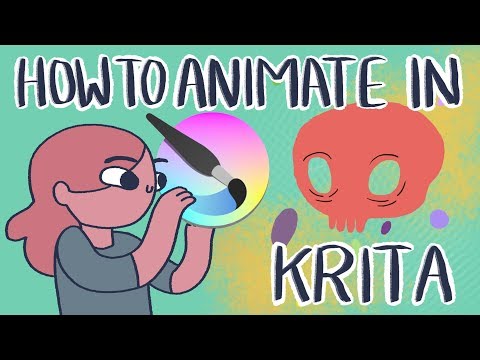 FREE 2D Animation Software / How to Animate in Krita! Video