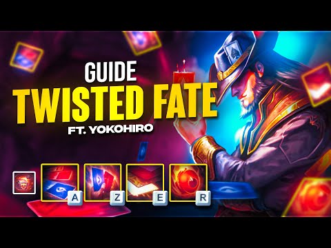 GUIDE TWISTED FATE - BUILD, RUNES & COMBOS💥(Ft @YokoHiro  - Master)