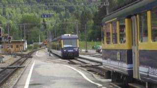 preview picture of video 'Berner Oberland Bahn (BOB) Part 2'