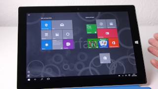 Windows 10 auf dem Tablet (Microsoft Surface  3)