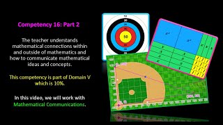 TExES 4-8 (115) Math Exam Competency 16: Part 2