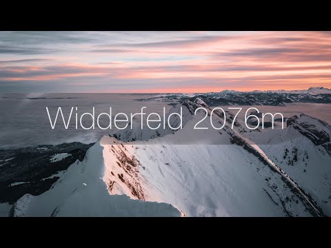 POWDER alarm! - Widderfeld 2076m - Mavic 2 pro Footage