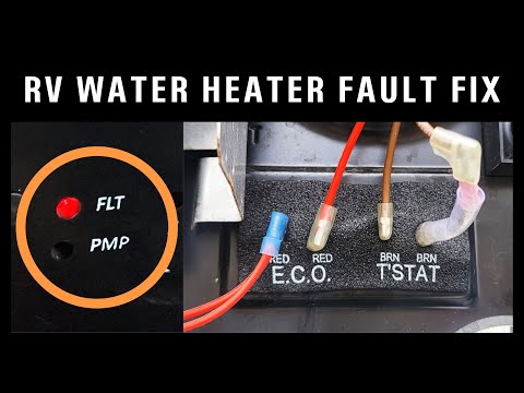 Dometic/Atwood RV Water Heater Thermostat Replacement (Too Hot OR Cold & Fault Light)