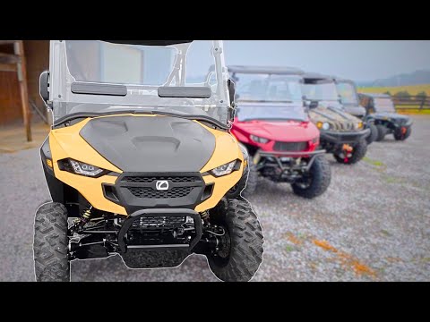 ALL NEW SIDE BY SIDES FOR 2025!  BEST FOR THE MONEY?