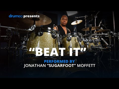 Michael Jackson's Drummer Jonathan Moffett Performs Beat It On Drumeo!