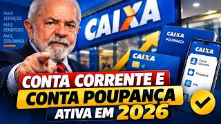 CAIXA ALERTOU QUEM TEM CONTA CORRENTE OU CONTA POUPANÇA EM 2026 VOCÊ PRECISA CRÉDITO