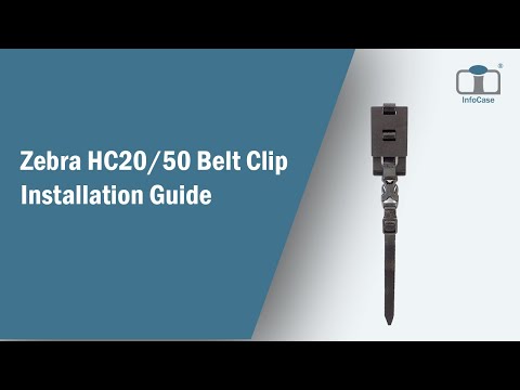 ModuFlex Belt Clip for Zebra HC20, HC50