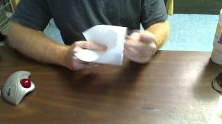 Round paper airplane