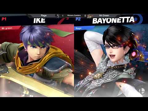 USK7 Winners Quarters - Rage (Bayonetta) vs Mr Green (Ike) - Smash Ultimate