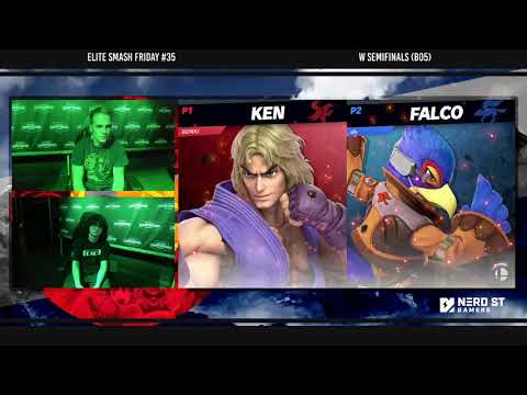 Elite Smash Friday #35 - AcaRa|BANG! (Falco) Vs. Smirk (Ken) - Winners Semifinals