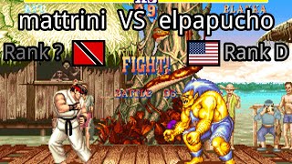 Street Fighter II': Hyper Fighting: (TT) mattrini vs (US) elpapucho - 2021-03-15 20:43:33