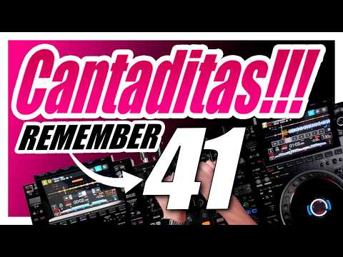 CANTADITAS REMEMBER 41 ❤️ Solo Hits Vocal Dance (90s/00s) | DJ Vela Remember