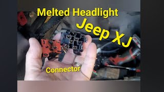 Complete Headlight Overhaul on Jeep XJ Prevent Melted Switch Connector