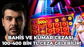 YASA DIŞI BAHİS - KUMAR CEZASI DOĞRU MU? |  3 Milyon Kişiye Kötü Haber (Son Duru