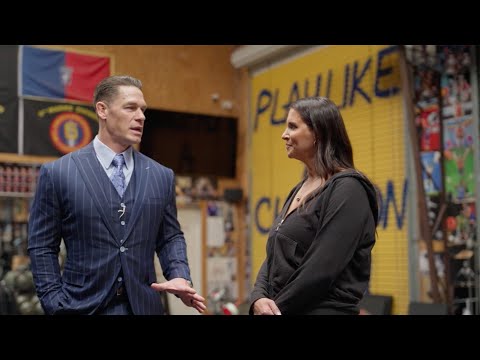 A look inside John Cena's gym 🏋️‍♂️