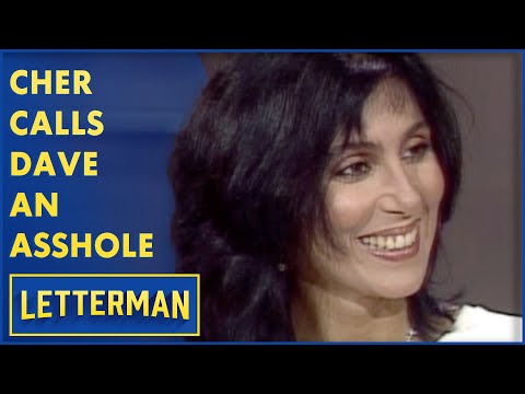 Cher Calls Dave An Asshole | Letterman