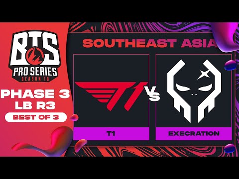 T1 vs Execration Game 2 - BTS Pro Series 10 SEA: Phase 3 w/ Xyclopz & GoDz
