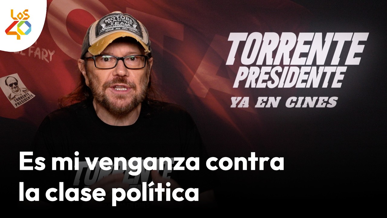 Santiago Segura el SECRETO de TORRENTE PRESIDENTE, influir en la POLÍTICA y las SUBVENCIONES | LOS40