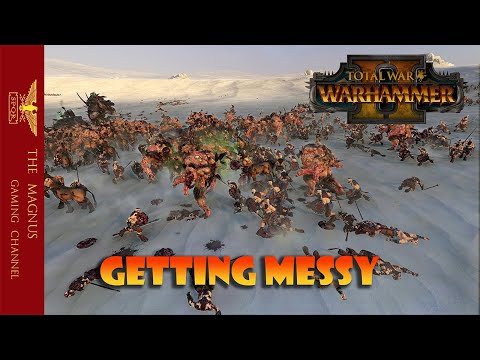 Beastmen vs Skaven - Total War: Warhammer 2 Online Battle #8