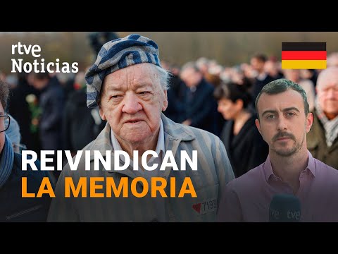 Alemania conmemora el 70 aniversario de la liberación del campo de concentración nazi de Buchenwald