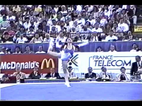 3rd Team ROM Mirela Pasca FX - 1991 World Gymnastics Championships 9.825