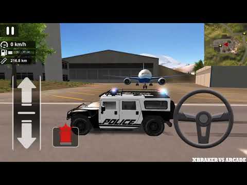 Police Car Driving Offroad Hummer | Mountain Road Driving Game - Android GamePlay FHD