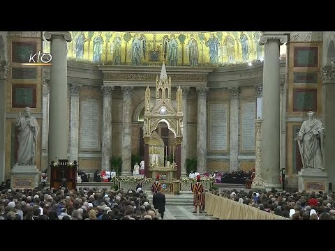 Vêpres avec le Pape - Fête de la conversion de saint Paul 2017