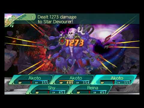 Etrian Odyssey V: Beyond the Myth - Star Devourer One Turn Kill
