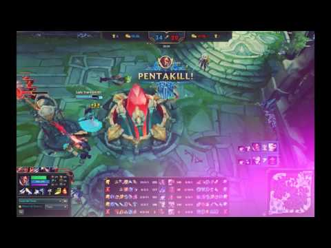 Pentakill Lucian TOP VS RIVEN D5