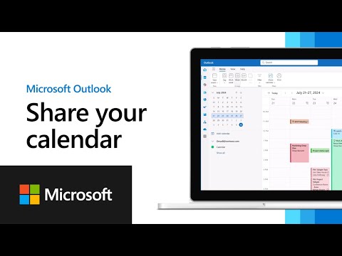How to share your calendar - New Outlook for Windows