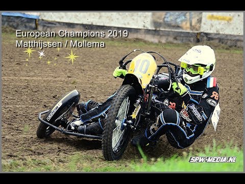 FINAL European Championship grasstrack sidecars Eenrum 2019