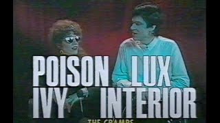 The Cramps - Lux &amp; Ivy Interview MTV 1990