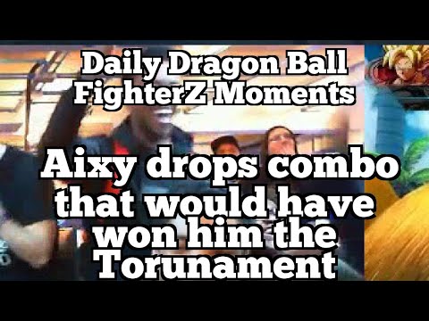 Daily Dragon Ball FighterZ Moments: Aixy drops combo that would have won him the Torunament