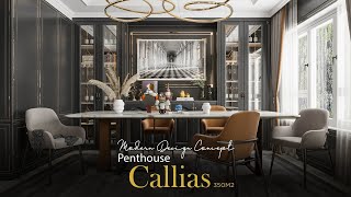 Podcast Design | Penthouse Callias 350m2 trong PC Bán Cổ Điển sẽ như...