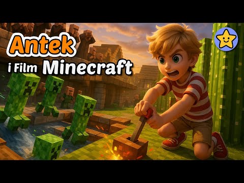 🟦⛏️Antek i Film Minecraft - Audiobook na dobranoc - Bajkolandia ⛏️🟦