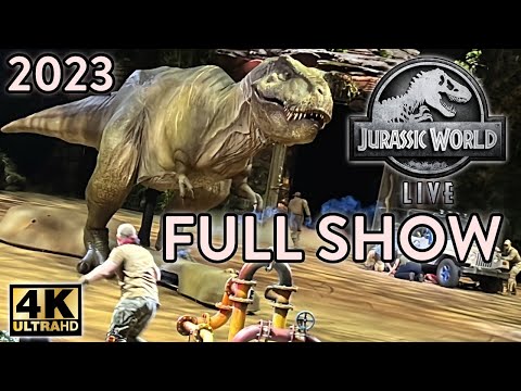 Jurassic World Live Tour 4K 2023 - Full Show  🦖 #JurassicWorldLive