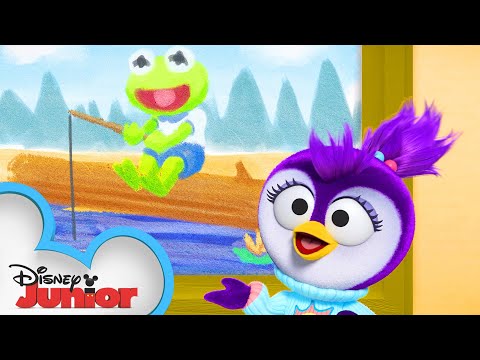 夏のアートショー｜マペット・ベイビーズ｜ディズニー・ジュニア (Summer's Art Show | Muppet Babies | Disney Junior)