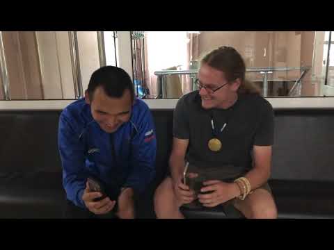 Robert McLaughlin singing in Kyzyl - TUVAN THROAT SINGING