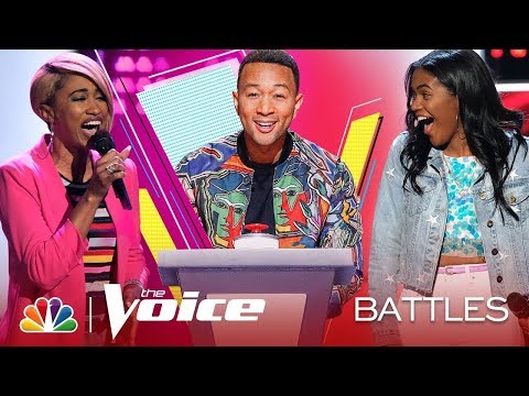 Khalea Lynee vs Zoe Upkins sing "The Boy Is Mine" on The Battles of The Voice 2019