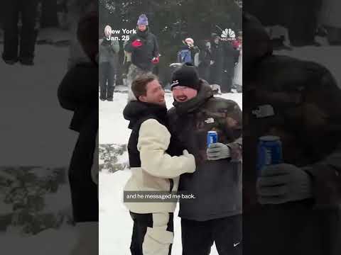 Olympic snowboarder Shaun White shares backstory of Central Park surprise
