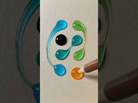 Fun Colors Water Drop 🟣🟡 #games #shortsvideo