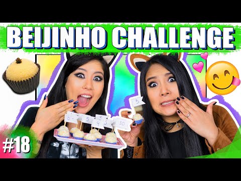 BEIJINHO CHALLENGE! #VEDA500K | Blog das irmãs Video