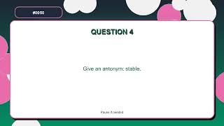 Synonyms Antonyms Quiz | What is an antonym of 'notice' | English Vocabulary