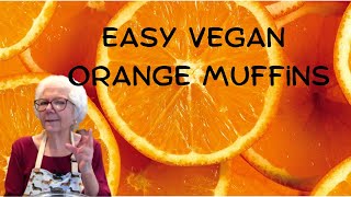 Vegan Orange Muffins | EASY AND DELICIOUS!!